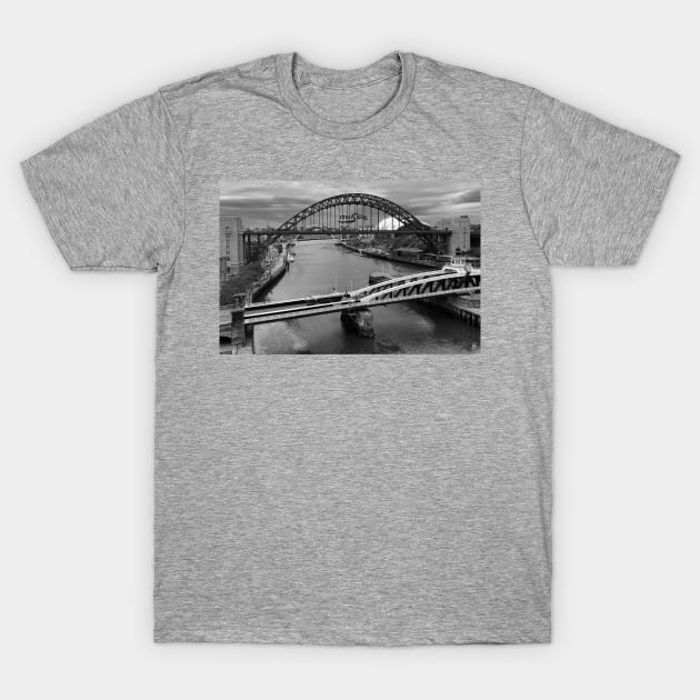 Sight for Sore Eyes - Monochrome T-Shirt by Violaman